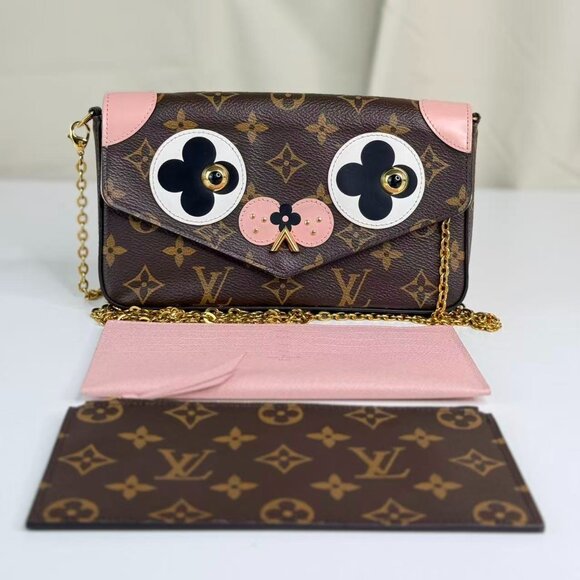 Louis Vuitton Monogram Canvas Limited Edition Felicie Shoulder Bag Crossbody - Picture 2 of 9